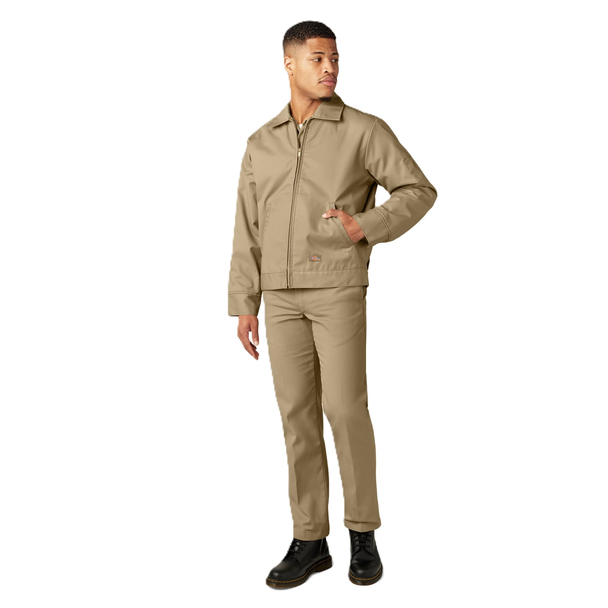 Dickies Unlined Eisenhower Jacket, KHAKI, XL TL Image