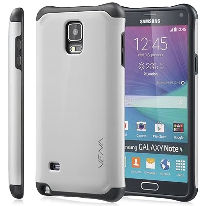 Amazon.com: Samsung Galaxy Note 4 Funda – Vena [Fusion] Slim ...