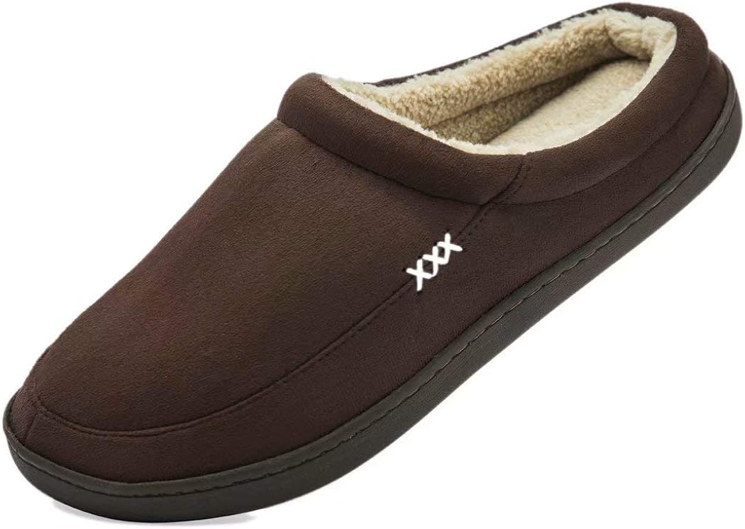 Amazon Newdenber スリッパ ルームシューズ ボア付き 冬用 防寒 あったか ファー付き サボシューズ クロッグシューズ サンダル Newdenber スリッパ ルームシューズ