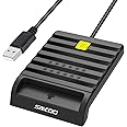 Saicoo® DOD Military USB Common Access CAC Smart Card Reader, Compatible with Mac OS, Win (Support VA PIV Card)