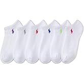 POLO RALPH LAUREN Women's Performance Cotton Low Cut Socks (6-Pack)