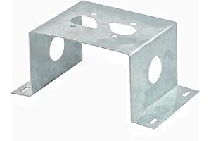 HAIWEN 1PACK Air Diesel Heater Base Mounting Bracket Floor Plate Silver for Eberspacher Webasto Propex Car Truck Van