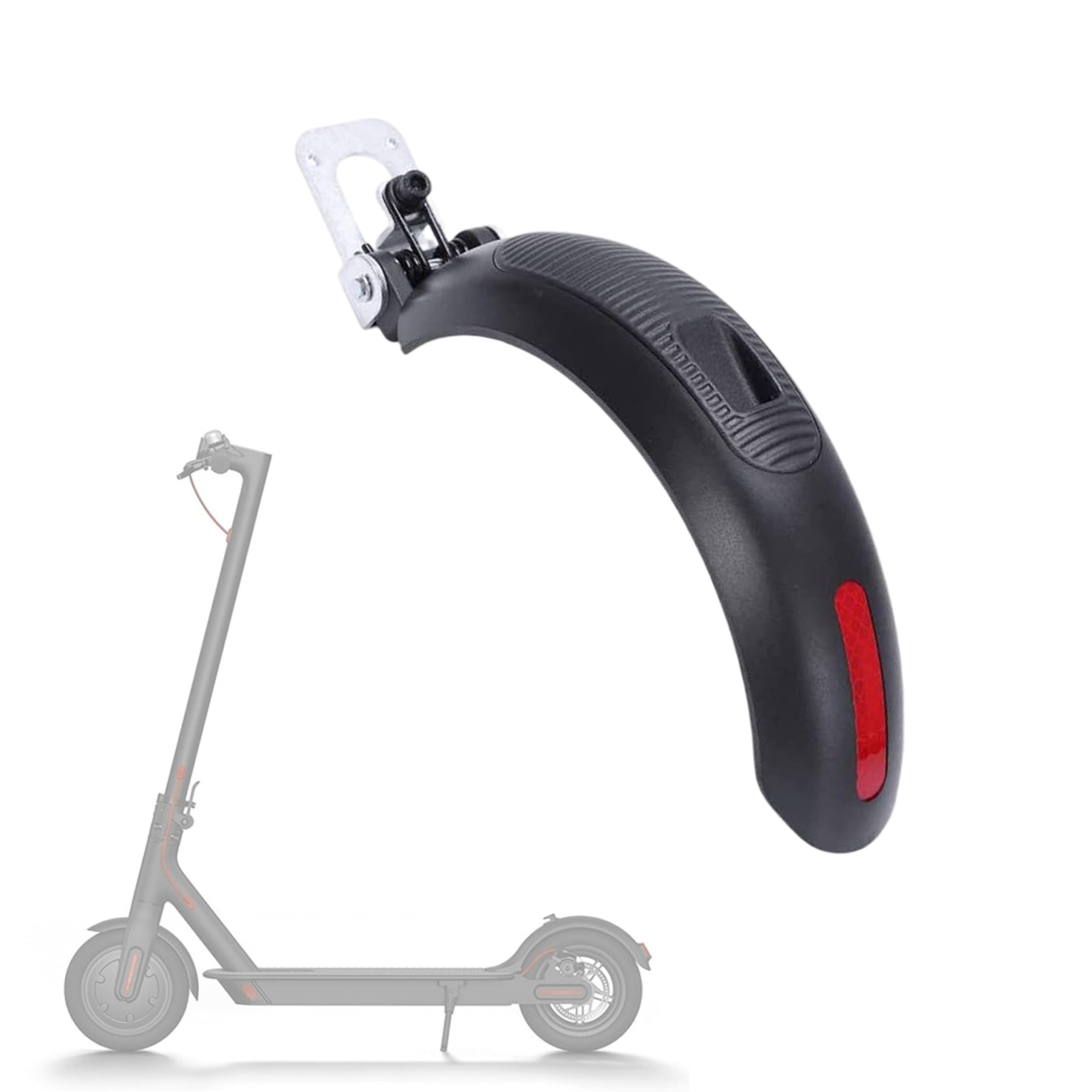 FEC GLDYTIMES Rear Metallic Mudguard Guard Brake Assembly Replacement for Electric Scooters Ninebot ES1/ES2/ES3/ES4 Electric Scooter Fender Repair Part Mud Fender