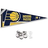 Indiana Pacers Pennant Flag and Wall Tack Pads Mounts