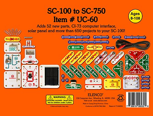 image for Snap Circuits UC-60 Upgrade Kit SC-100 to SC-750