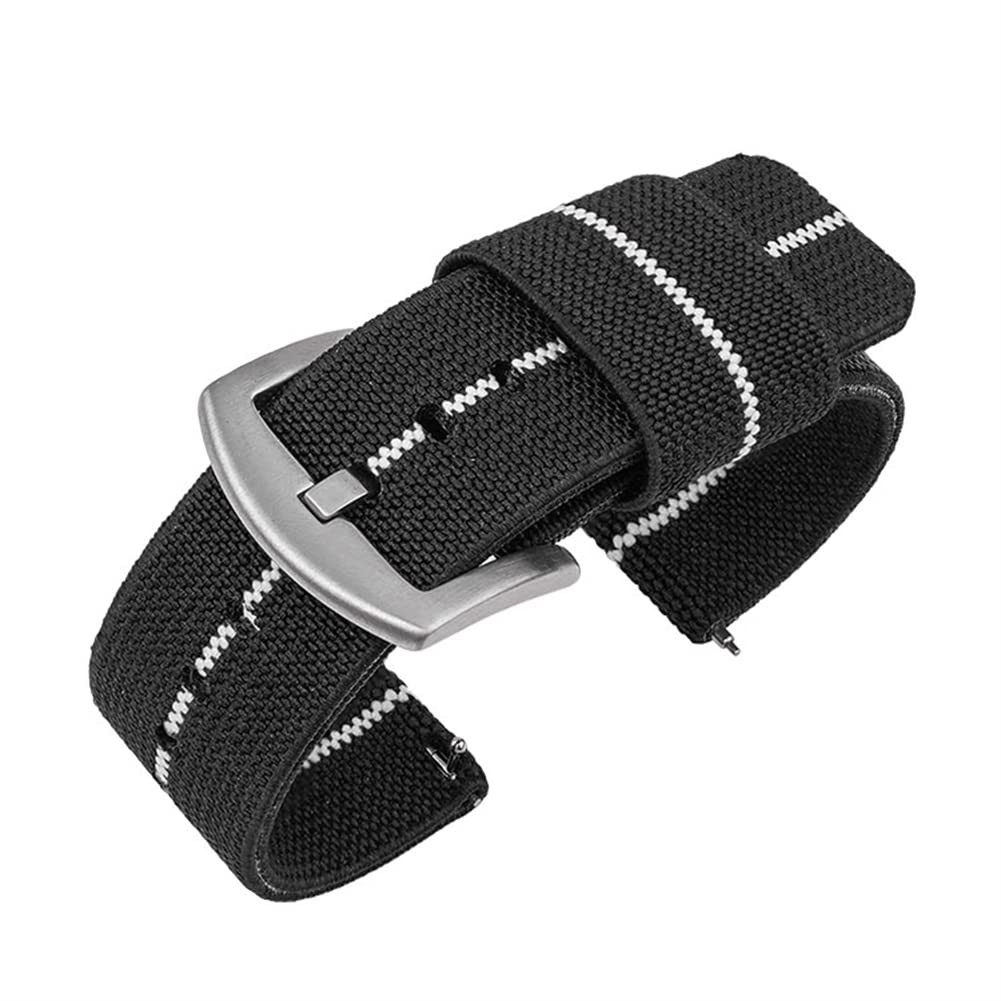 Tyogeephy Sport Strap Compatible with Garmin Venu 2S / Vivoactive 4S / Vivomove 3S Replacement Wristbands Breathable Nylon Woven Adjustable Watch Bands for Women&Men
