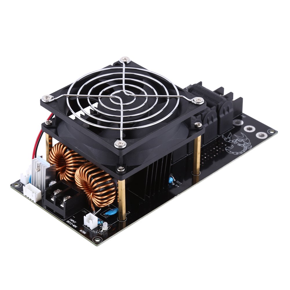 Photo 1 of DC12-36V 20A 1000W ZVS Driver Model Induction Heating Board Module Heater With Copper Tube 90x180x65mm