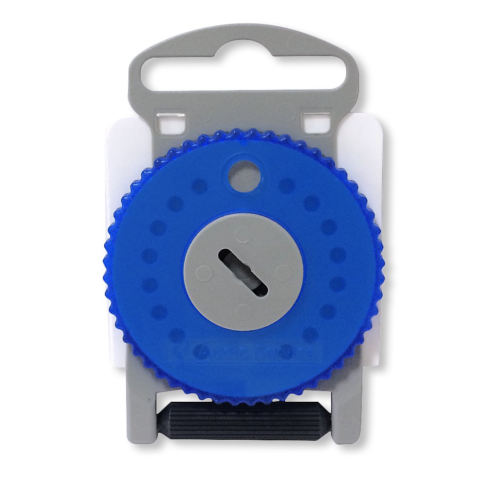 HF4 Wax Guard Wheel for Hearing Aids Hearing Aid Wax Filters Earwax Traps (Blue