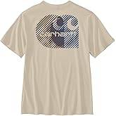 Carhartt Mens Relaxed Fit Lightweight Short-Sleeve C Graphic T-Shirt