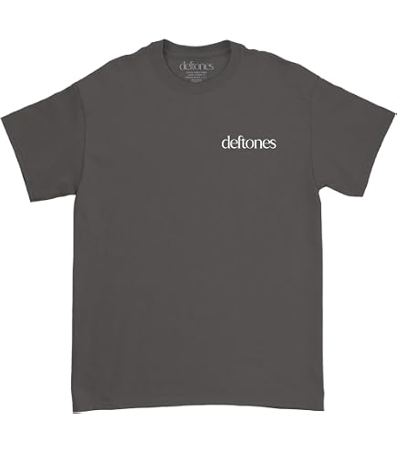 Amazon.com: Deftones T Shirt Green Photo Band Logo Official Unisex