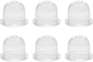 KWEOTUGO 6 pcs 4226 121 2700 Carburetor Primer Bulbs for Stihl Primer Bulb FS38 FS40C FS45 FS55 FS56RC FS70 FS80R FS90R FS91 FS100 FS111 FS130 White