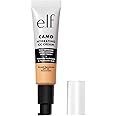 e.l.f. Hydrating Camo CC Cream, SPF 30, Color Correcting Full Coverage Foundation For A Dewy Finish, Vegan & Cruelty-Free, Light 250 W
