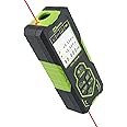 Laser Measurement Tool, Inkerma Bilateral Laser Distance Meter,Rechargeable Laser Measure with Color Backlit LCD Display, Angle Sensor, Pythagorean Mode, Area and Volume
