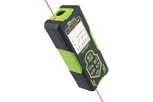 Laser Measurement Tool, Inkerma 262ft Bilateral Laser Distance Meter, DM-262 Laser Tape Measure with Color Backlit LCD Displa