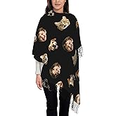 Custom Scarfs For Women Personalized Winter Scarf Design Your Own photo/Text Warm and Soft Scarf Customized Gifts