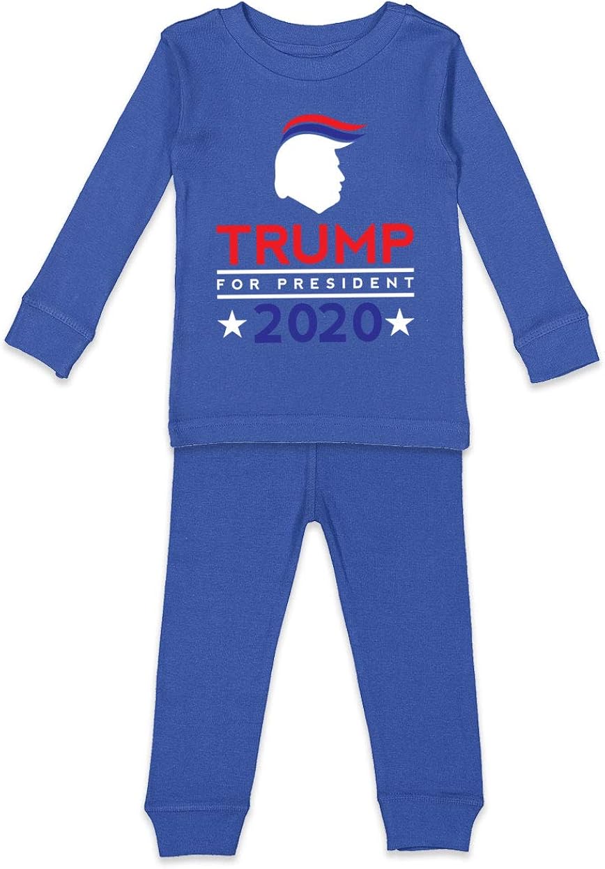 HAASE UNLIMITED Trump for President 2020 The Donald Hair Kids Pajama Set