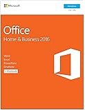 Microsoft Office Home and Business 2016 | 1 user, PC Key Card