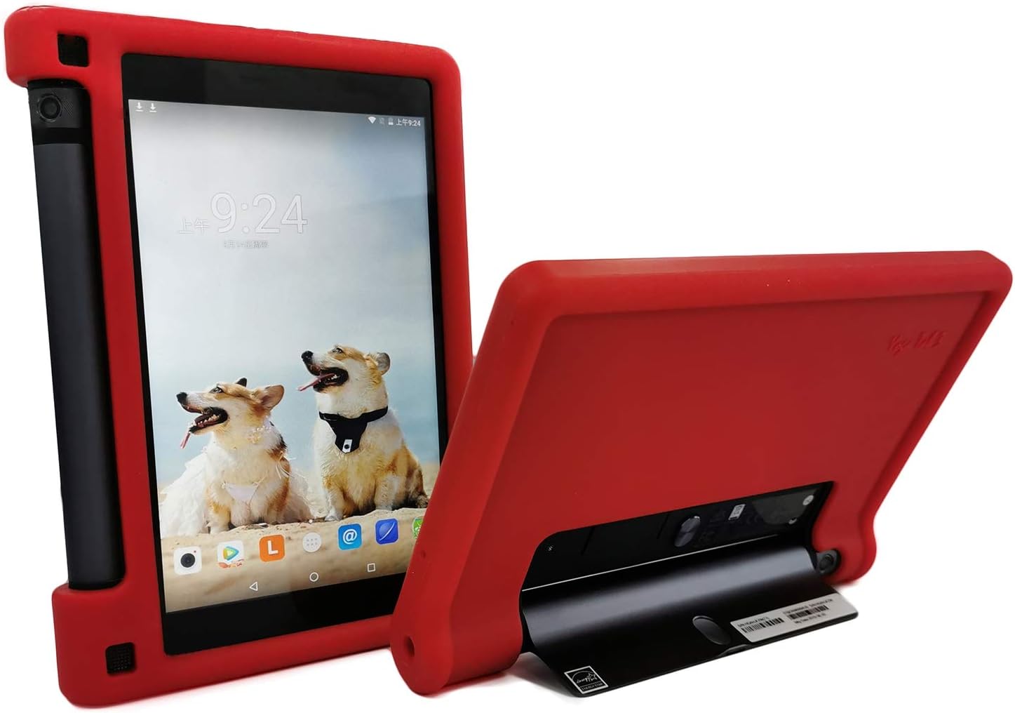 MingShore Rugged Case for Lenovo Yoga Tab 3 8 YT3-850F YT3-850M YT3-850L 8 inch Tablet, Kid Friendly Silicone Cover fit Lenovo Yoga Tab 3 HD 8