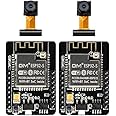 2 PCS ESP32-CAM BT Development Board, Aideepen 2PCS ESP32 ESP 32 DC 5V Dual-core WL with OV2640 Camera TF Card Module