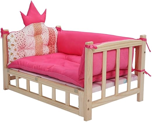 elevated dog bed with sides