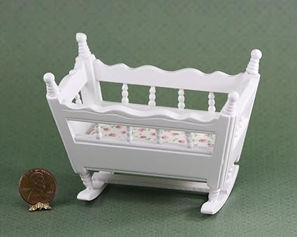 wooden baby cradle amazon