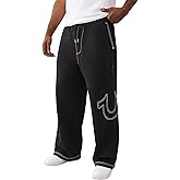 True Religion Men's Baggy Big T Sweatpants