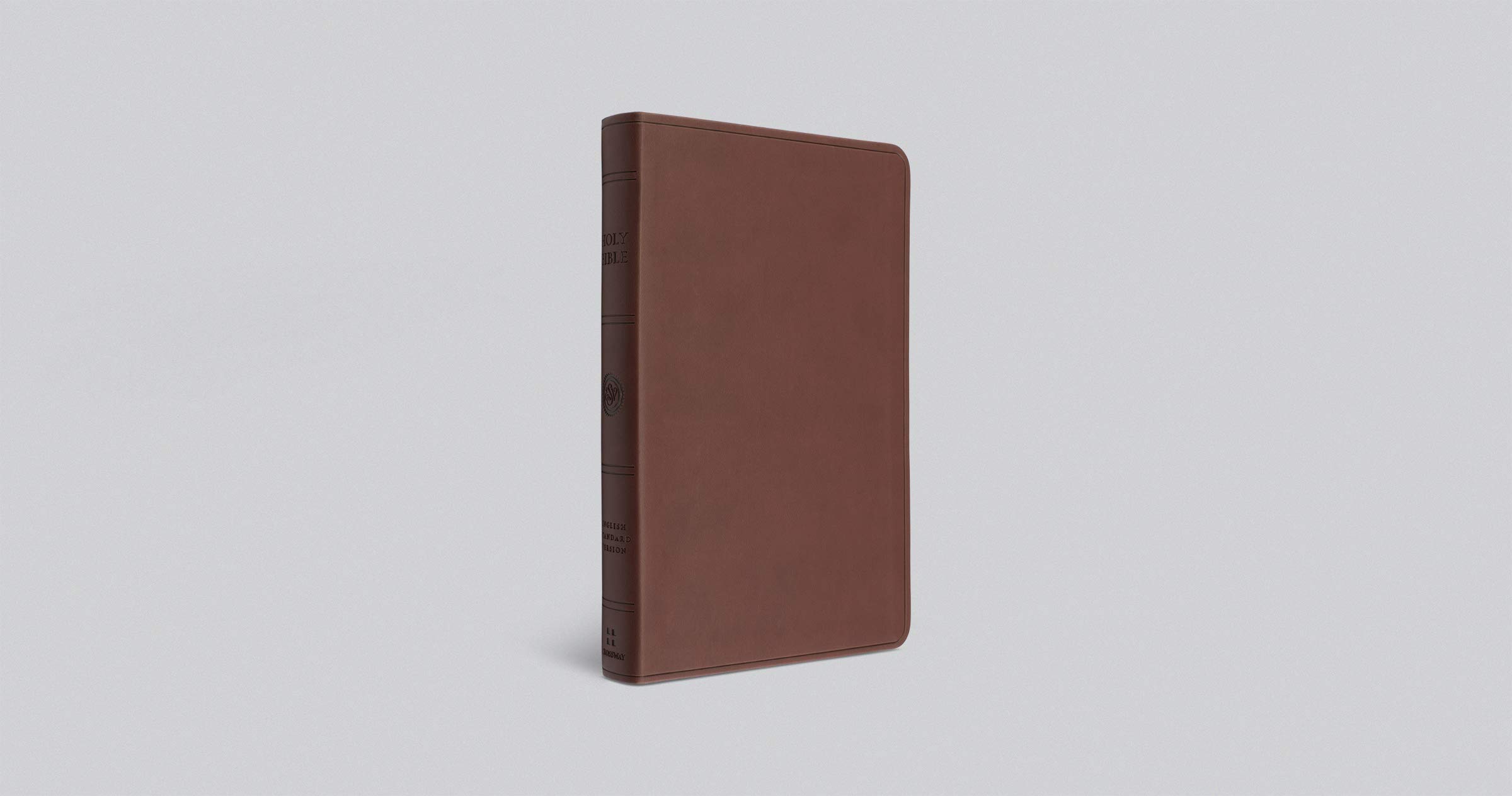 ESV Large Print Value Thinline Bible (TruTone, Chestnut)