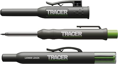 Tracer Deep Hole Construction Pencil with 6 Lead Pack and Site Holsters Kit