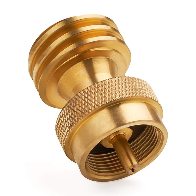 GASPRO Steak Saver Gas Grill Adapter 1lb Propane Tank Refill Connector