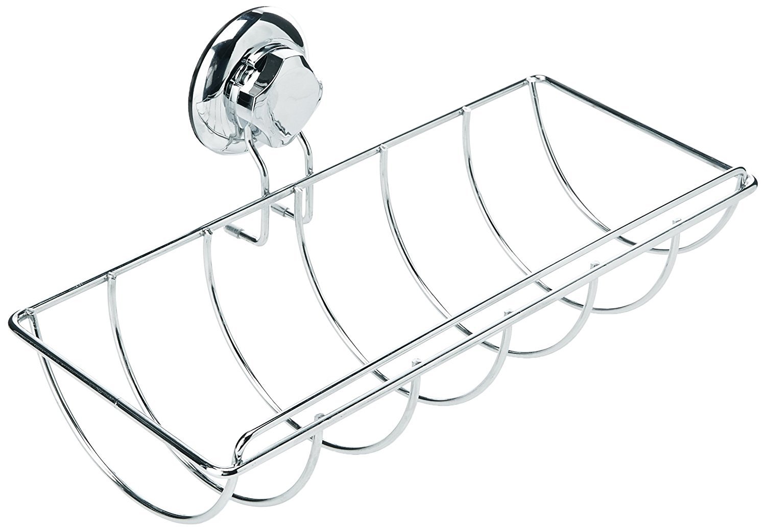 Compactor Bestlock Suction No Drilling Wall Mountable Kitchen Roll Holder Dispenser, Chrome