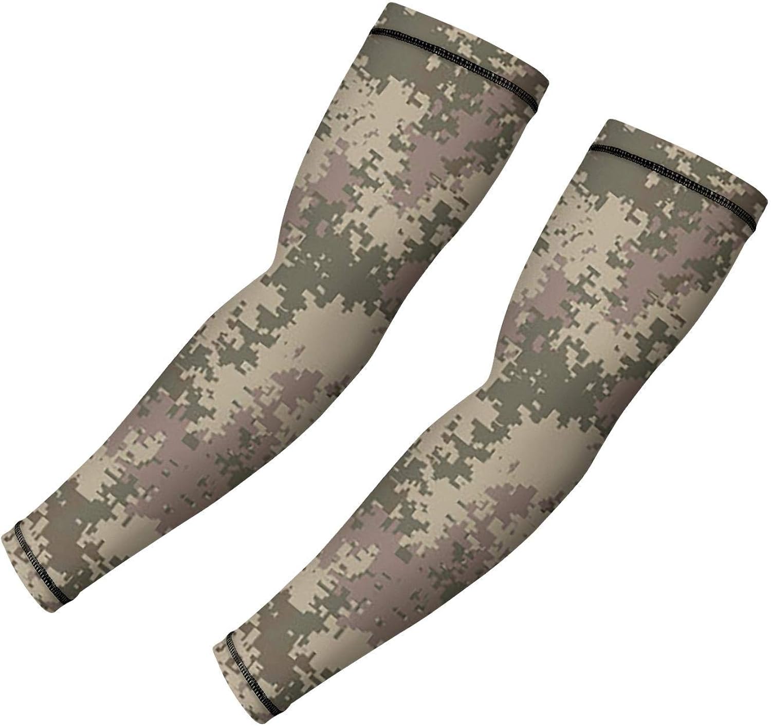 Sports Mens Compression Arm Sleeve Army Camo Camouflage Military Arm Sleeves Sports