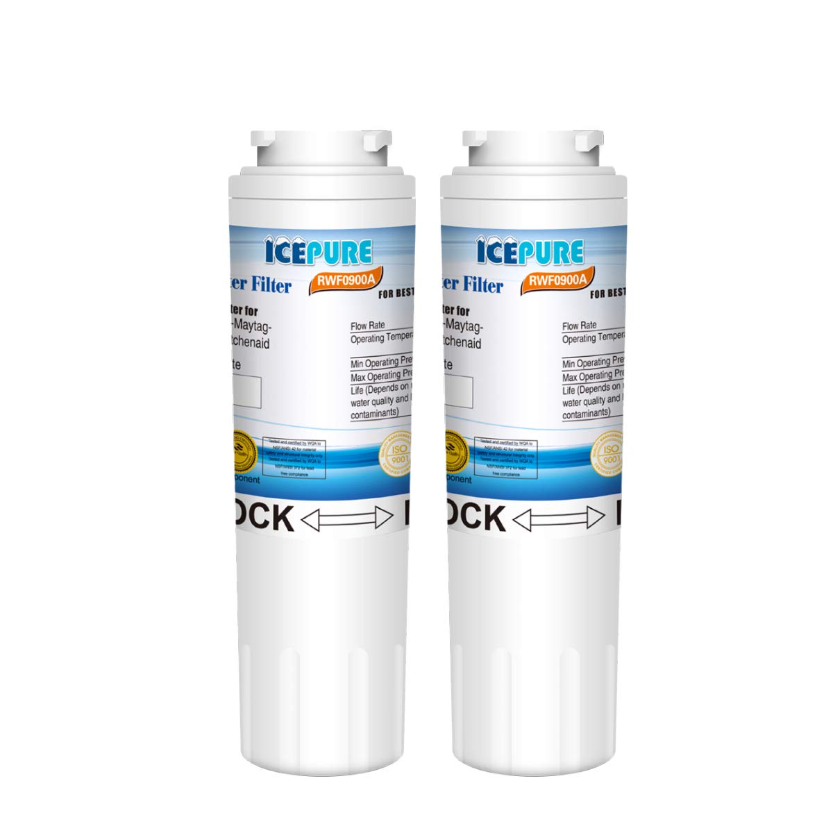 Icepure Refrigerator Water Filter, Replacement for Maytag UKF8001, PUR