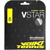 Volkl V-Star | Tennis Racquet String | Spin &amp; Control | Smooth Finish Co-Polymer String