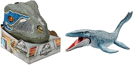jurassic world real feel mosasaurus figure