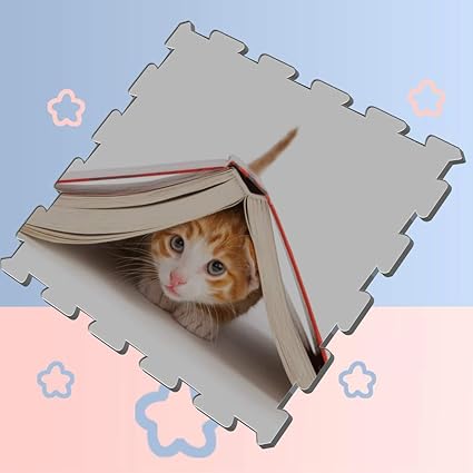 cat puzzle mat