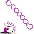 7 Ring Stretch Resistance Exercise Band, BetterJonny Workout Bands Yoga Stretching，Foot, Leg and Arm Exerciser for Home or Fitness Center Workout Walking Exercise