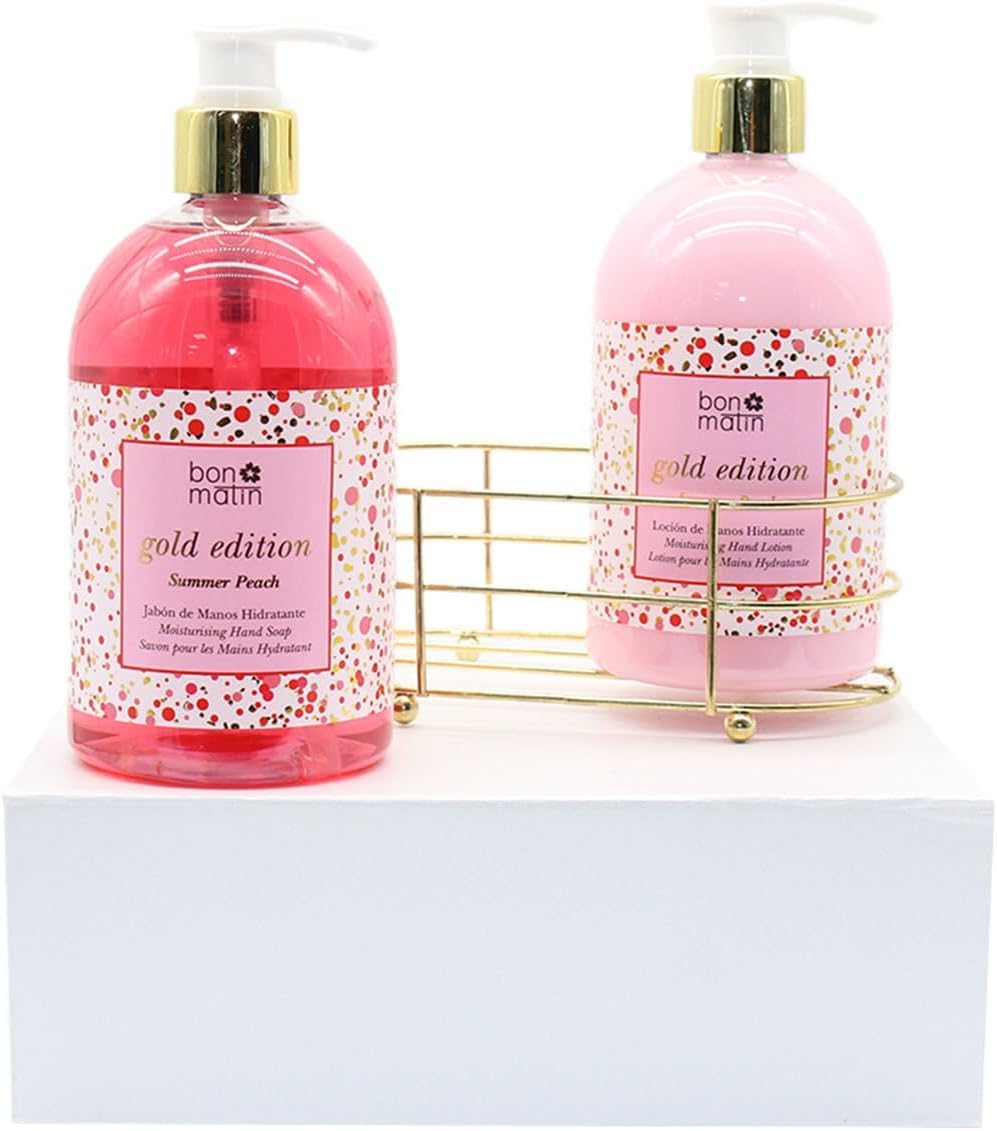 BON MATIN 2852 Cesta De Bano Natural Duo for Adults, Built for Everyday use, Natural