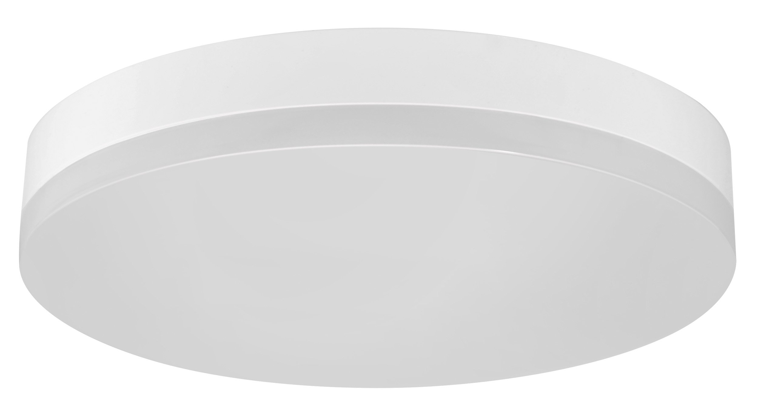 Müller-Licht 20500087 LED Wall and Ceiling Light Ideal for Hallways Area Round with Motion and Twilight Sensor 24 W 3000 K Plastic W Warm White with Sensor
