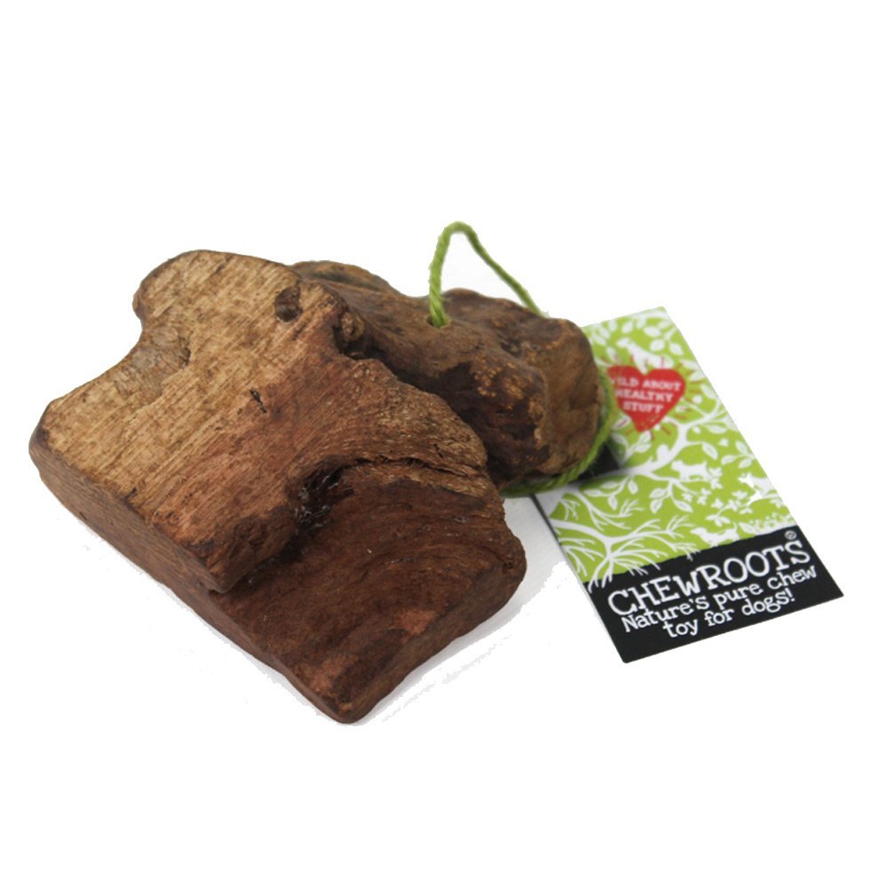 Green & Wilds Chewroots (Medium) - Dog Chew / Toy, Natural, Wood, Long Lasting, Sustainable