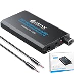 Amplificatore Cuffie Portatile HiFi | 3.5mm Con Batteria 1000mAh | Adatto Per Cuffie 16-300Ω | Nero
