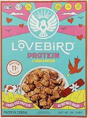 Lovebird, Organic Cinnamon Protein Cereal, 7 Ounce