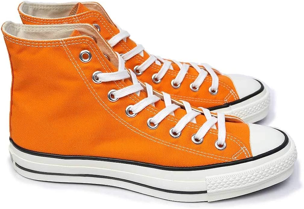 Amazon コンバース 日本製 オールスター J ハイ オレンジ 限定 ハイカット スニーカー メンズ レディース Canvas All Star J Hi Made In Japan オレンジ 24 0cm Usa5 Converse コンバース スニーカー