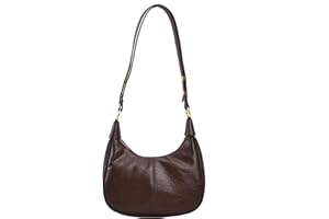 JYG Small Hobo Bags for Women Retro Crescent Shoulder Purse Fall Soft Crossbody Handbag 2025