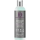 Design Essentials Peppermint & Aloe Therapeutics AntiItch Shampoo Control Scalp Flaking & Itching, 12 Fl Oz