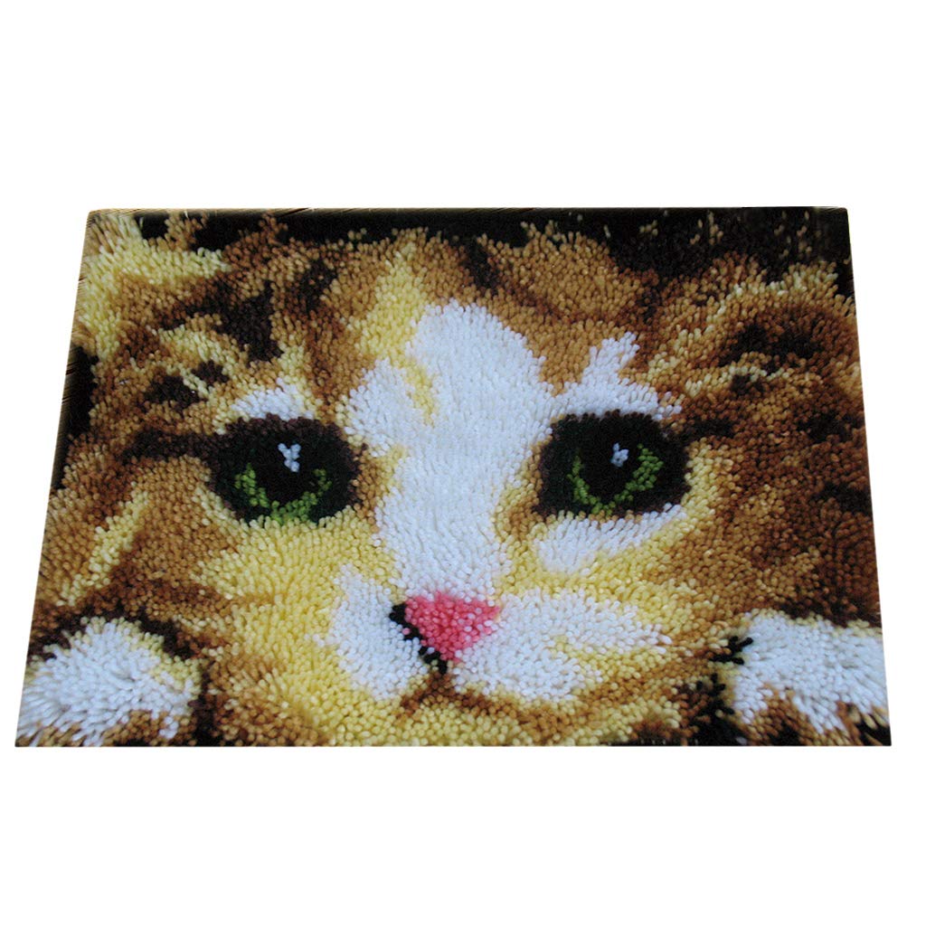 20x14 Latch Hook Kits with Basic Tools and Instruction for Rug Cushion