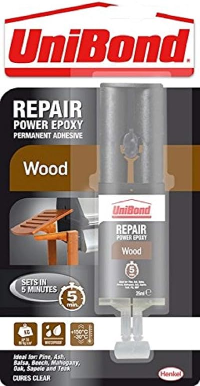 Unibond Repair Power Epoxy Wood 25 ml Heat Resistant -30C to 150C