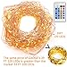 AiPoter String Lights, LED Lights - Fairy Lights Xmas Lights Outdoor Lights,33 feet Copper Wire,Outdoor Decor Lighting for Bedroom,Birthday Parties,Wedding and Decorations Water-Proof(2 Pack,100Leds)