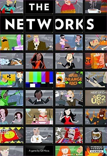 The Networks Board Game: TV from Public Access to Prime Time by Formal Ferret Games
