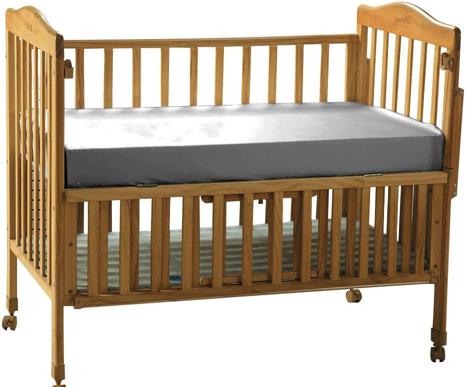 silk crib bedding