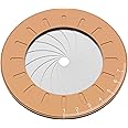 KTZCTPCA Circle Drawing Maker, Circle Template Adjustable Circle Drawing Tool, Round Circle Template Ruler, Plotting Compass Geometric Tool, Household Template Ruler Maker Tool